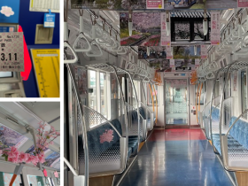 横浜に桜づくしの特別列車・バスが走る！横浜市営バス・地下鉄で身近な桜旅 遠くへ出かけることが難しい春だから、身近な人と、身近な場所で、桜の季節を感じてみませんか？ 横浜市2021年3月23日 10時09分 ツイート はてな 素材DL ・・・ その他 メール Slack Talknote close 横浜市営バス・地下鉄では、桜づくしの特別列車・バスの運行や、さくら柄の乗車券、フォトコンテスト入賞作デザインの1日乗車券の販売などを実施中です。ＷＥＢで「わたしの桜見つけ隊」による桜情報をチェックして、身近な桜をお楽しみくださ い。