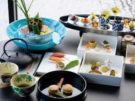 全席個室の ザ・カハラ・ホテル＆リゾート 横浜 日本料理　濱がおくる和テイストのスイーツを楽しむ、“和アフタヌーンティー（濱茶膳）”1周年を記念し、2021年9月1日（水）より期間限定にて、提供開始