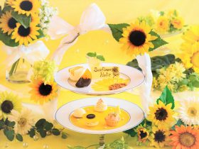 アニヴェルセル(株)は、特別な記念日を演出する「アニヴェルセルカフェ みなとみらい横浜」にて、期間限定フェア「Sunflower Holic (サンフラワー ホリック)」を7月15日(金)から開催いたします。今回は、太陽の日差しを浴びて咲き誇るひまわりがテーマです。見て、食べて、元気をもらえる、華やかなイエローカラーのスイーツをお楽しみください。