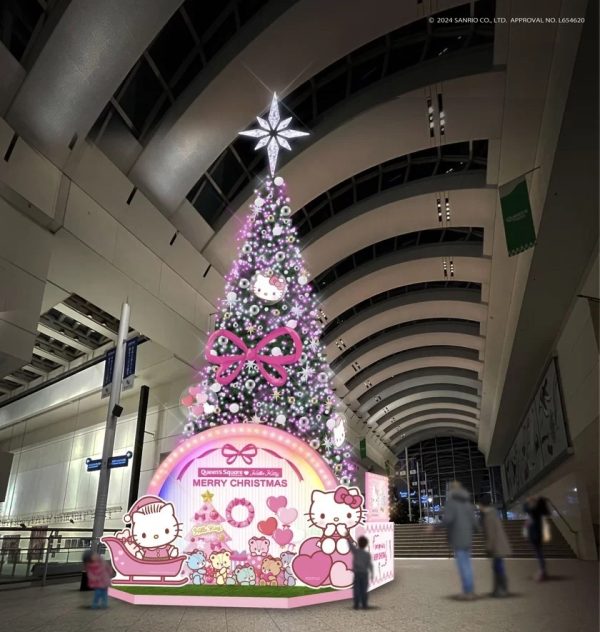 🎀ハローキティ＆ディアダニエルがコラボ！🎄クイーンズスクエア