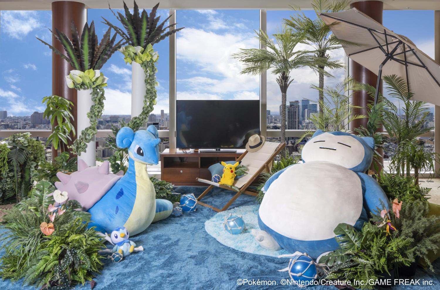 1】ポケモンたちと夏休み🌻！ビーチリゾート気分が満喫できる