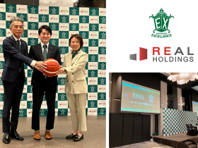 【横浜エクセレンス】経営体制変更のお知らせ 横浜エクセレンス 2025年7月15日 12時00分 4 日頃より横浜エクセレンスへのご支援・ご声援いただきまして誠にありがとうございます。 この度、株式会社リアルホールディングスが横浜エクセレンスへ資本参画することになり、横浜エクセレンスは株式会社リアルホールディングスの子会社になりましたのでお知らせいたします。 新経営体制 (1) 株主構成 ＜旧・株主構成＞ 山口 功一郎(筆頭株主) 株式会社リアルホールディングス 株式会社加藤製作所 ＜新・株主構成＞ 株式会社リアルホールディングス(筆頭株主) 山口 功一郎 株式会社加藤製作所 (2) 役員体制 ＜新・役員構成＞ 代表取締役社長 桜井 直哉 取締役 倉田 広一 取締役 今村 洸太 取締役 萩原 祐一(株式会社リアルホールディングス) 取締役 中村 絵美(株式会社リアルホールディングス) 取締役 熊倉 俊博(株式会社リアルホールディングス) 取締役 中井 宏樹 取締役 山田 好秋(株式会社加藤製作所) 監査役 土屋 一郎 経営体制変更の目的 横浜エクセレンスが「B.LEAGUE PREMIER」への参入、日本一のクラブになるため、そして横浜エクセレンスが横浜市で継続して発展していくため。 経営体制変更の経緯 横浜エクセレンスは、ホームタウンを移転し地域の皆様に支えられ4年が経ちました。2026年のB.革新をはじめ、急速に成長するBリーグの中で、事業成長を図ることは必要不可欠でした。 そのような状況の中、横浜エクセレンスの「スポーツを通じてたくさんの人を笑顔に」という企業理念と横浜市での地域連携活動やリーグ戦を闘う姿に共感いただきました。同じ志を持ったオーナー企業と共にクラブの発展に向けてともに歩んでいくことになりました。 株式会社リアルホールディングスについて リアルホールディングス｜コーポレートサイト (※外部リンクとなります。) 株式会社リアルホールディングスは首都圏「東京、神奈川、千葉、埼玉」を中心に住まいの提供やライフスタイルを創造する事業です。 「分譲住宅、不動産仲介・収益不動産・建築請負・ソリューション事業・投資業・飲食業・エンターテイメント業」をグループにて一貫体制で行っています。 株式会社リアルホールディングスの中核企業にあたる株式会社リアルは横浜で創業し、地域の方々に支えていただき数多くの実績と信頼を築いてきました。その後、業務拡大に伴い一大グループを構築しより一層地域や社会に貢献できように日々努めています。 また、事業を通じた社会課題解決により、あらゆるステークホルダーから信頼される経営の実現を目指しています。 株式会社リアルホールディングス 代表取締役社長 桑原真 コメント このたび、横浜エクセレンスのオーナー企業として 新たなスタートを切ることとなりましたリアルホールディングス代表の桑原です。 横浜エクセレンスという、地域に愛される存在を核とすることで 私たちリアルホールディングスグループ全体の事業をも、この横浜でさらに成長させていく、 そのような、持続可能な関係を目指してまいりたいと思っております。 例えば、私たちの本業である不動産事業においては、 『エクセレンスのある街』として、そのエリアのブランド価値を高めていく。 リアルホールディングスグループ各社が提供する様々なサービスを ファンの皆様の暮らしに寄り添う形でご提供していく。 チームの成長と、私たちの事業の成長が、両輪となって加速していく。 これこそが、私たちの考える『事業を通じた地方創生』の、理想の姿です。 しかし、この大きな相乗効果も、チームが強く魅力的でなければ始まりません。 ですから、私たちが今、全精力を傾けるべき当面の、そして最大の目標はただ一つです。 それは、このB2リーグで圧倒的な結果を出し優勝を勝ち取ること。 今、私たちが立っているこの場所で、まずは揺るぎない強さを示すこと。 それが、これまでチームを支えてこられたファンの皆様、 そしてこれから応援してくださる全ての皆様への、何よりの誠意であり、 信頼への第一歩であると信じています。 その先に、私たちはもちろん「B.LEAGUE PREMIER」への参入を明確に見据えています。 先ほど申し上げた事業シナジーを最大限に発揮し、 売上規模、集客力といったプレミアが求める基準を着実にクリアしてまいります。 アリーナにつきましても、クラブの成長段階に応じて、 横浜市様と連携し、将来の最高の舞台を追求してまいります。 そうして一歩一歩、横浜の皆様と共に階段を駆け上がり 私たちの最終目標である『2035年、B.PREMIERでの年間チャンピオン』の座を 必ずやこの横浜にもたらすことを目標としております。 私たちのこの挑戦は、クラブだけの挑戦ではありません。 エクセレンスが強くなることで、街が活気づく。 街の応援が、エクセレンスをさらに強くする。 これは、横浜の皆様と共に、街の価値を高め、未来への夢を共有する、 壮大な『街づくり』のプロジェクトなのです。 横浜エクセレンスの未来に、どうぞご期待ください。 株式会社横浜エクセレンス 代表取締役社長 桜井直哉 コメント この度、横浜エクセレンスはリアルホールディングスグループの一員となりました。 桑原オーナーはじめ関係者の皆様にこの場をお借りして改めて御礼申し上げます。 桑原オーナーのコメントにもございましたが、 2035年の日本一という目標を共に掲げております。 僕たちが日本一になることは、横浜が盛り上がり、さらなるにぎわいを作り出す。 その一助となると考えています。 この目標を達成するのは簡単でなく、乗り越えていかなければいけない課題は多いですが、クラブとして歩みを止めず着実に成長して参ります。 中長期的な目標はありがらもひとつずつ課題を乗り越える必要があります。 まずは今シーズンB2の舞台で粘り強く戦い結果を残していくこと。 そして2026-27シーズンから始まる新リーグではいち早く「B.LEAGUE PREMIER」への参入を目指します。 「B.LEAGUE PREMIER」へ参入するためには、売上12億円・平均入場者4,000名を達成しなければなりません。 今回、横浜に本社を構えますリアルホールディングスのグループとなったことにより より一層徹底的に地域と連携した活動を行うことができると思っております。 エクセレンスの認知 そしてファンベースが拡大し、売上や平均入場者数の課題をクリアしていく。 2035年の日本一を達成するために やはり私たちが行うことは地域連携に詰まっているのだと考えています。 この度新しいスタートとなりますが、皆様と紡いで参りましたエクセレンスの歴史は引継ぎながら、リアルホールディングスグループの一員となりさらに成長を加速して参ります。 そして2035年、日本一となる姿を皆様と共に喜べるよう 引き続き今後の横浜エクセレンスへのご支援・ご声援を何卒よろしくお願い申し上げます。 記者会見の様子 2025年7月14日(月)に本件に関する記者会見を行いました。 その会見の様子は後日横浜エクセレンス公式YouTubeにて公開予定です。