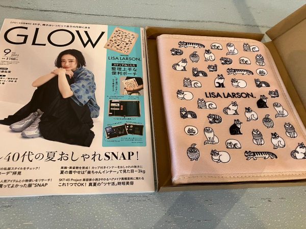 付録開封レビュー】GLOW（グロー） 2025年9月号＆9月号増刊のコラボは