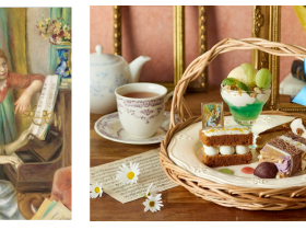 【Afternoon Tea】ルノワールの名画から着想！“シャインマスカットと洋梨のパフェ”など、秋スイーツとアートを盛り込んだアフタヌーンティーを新発売 10月1日（水）～「オルセー美術館所蔵 印象派―室内をめぐる物語」展コラボレーション アイビーカンパニー株式会社 2025年9月17日 10時00分 3 アイビーカンパニー株式会社（本社：東京都渋谷区千駄ヶ谷／代表取締役社長　塚田龍平）が運営するアフタヌーンティー・ティールームは、国立西洋美術館で開催される「オルセー美術館所蔵　印象派―室内をめぐる物語」にあわせて、ルノワール《ピアノを弾く少女たち》の世界観をイメージした「スペシャルアフタヌーンティーセット」を10月1日（水）～10月31日（金）まで発売します。 ◆アフタヌーンティーブランドサイト： https://www.afternoon-tea.net/article/seasonal-menu/autumn_202502/ ■秋の味覚と名画の世界観を盛り込んだ、アートなアフタヌーンティー 「オルセー美術館所蔵　印象派―室内をめぐる物語」展とのコラボレーションで生まれた「スペシャルアフタヌーンティーセット」は、ルノワール晩年の傑作ともいわれる《ピアノを弾く少女たち》の世界観をスイーツで表現した特別メニューです。 注目は、貧しい仕立屋の息子として生まれたルノワールに想いを馳せながらレシピを考案した「ピアノキャロットケーキ」。砂糖が貴重だった時代からヨーロッパの家庭で親しまれているキャロットケーキを、絵画に登場するアップライトピアノに見立てた季節限定スイーツです。くるみやアーモンドパウダー、スパイスを加えたキャロットケーキに、軽い食感のクリームチーズホイップをあわせて、しっとり風味豊かに仕上げました。
