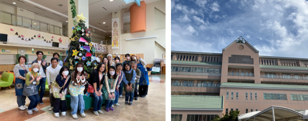 神奈川県立こども医療センター（※）のエントランスや館内を彩る季節のディスプレイは、すべてボランティアの皆様がひとつひとつ心を込めて手づくりした作品です。 病院の扉をくぐると、ふっと胸の緊張がほどけるような、楽しい世界が広がる。うつむいていた方も思わず上を見上げたくなる。そんな見事な作品群に心を奪われます。 それはただの“飾り”ではなく、通院や入院に不安を抱えた子どもたちと家族の心をそっと支え、そばに寄り添うための「もうひとつの医療」。 この温かな活動を支えてきたのが、オレンジ手芸クラブのリーダー・谷内うららさん。 本記事では彼女のストーリーと、取材で浮かび上がってきた取り組みの背景にある思い、スタッフ・患者さまやご家族の声、そして活動が紡いできた優しさの輪などを写真たっぷりでご紹介します。 ※紹介予約制ですので、受診には紹介状が必要です。一般の方は作品を見に来ることはできませんのでご注意ください。