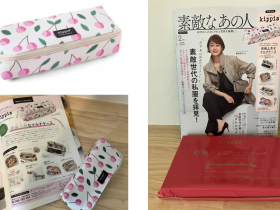 素敵なあの人2月号　付録　感想 kippis [キッピス] メガネ・アクセサリー・コスメetc. コンパクトに見えてたっぷり入る！ 収納上手な マルチケース