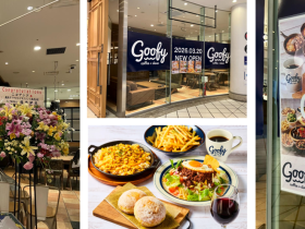 横浜ベイクォーターに出店する新店 goofy coffee+diner <日本初上陸・新業態> 業態:カフェ・ダイナー オープン日:2026年3月20日(金) フロア:3階 営業時間:11:00~22:00 株式会社ゼットンが手掛ける新業態として、アメリカ発のカフェ&ダイナー「goofy coffee+diner(グーフィー コーヒー ダイナー)」が日本に初上陸します。お一人様からグループ利用にも最適な開放的でリラックスした雰囲気の店内では、チーズリゾットオムライスやフレンチトーストなど、アメリカンダイナーらしい満足感あふれるメニューが登場。店内で揚げる出来立てのマラサダはテイクアウト可能です。夜の時間帯には、アルコールとも相性抜群なグリル料理を堪能できるカジュアルに楽しめるカフェ&ダイナ―です。